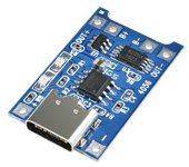 5pcs TP4056 Type-c USB 5V 1A 18650 Lithium Battery Charger TP4056 Module Charging Board With Protection Dual Functions Li-ion
