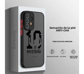 Football Superstar L-Messi-10 For Samsung A73 A72 A54 A53 A52S A34 A32 A33 A24 A23 A22S A02 Lite Frosted Translucent Phone Case