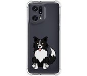 Funda Silicona Antigolpes para Oppo Find X5 Pro 5G diseño Perros 01 Dibujos