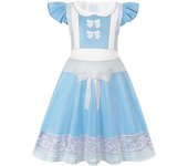 Vestidos de princesa para niñas pequeñas, disfraz de Halloween, vestido de fiesta de cumpleaños, trajes de cosplay, ropa de juego de rol