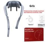 Electric Heat Neck Massage Shawl Shiatsu Kneading Cervical Spine Massager Car Home Back Shoulder Neck Trapezius Muscle Massager