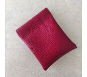 Pu Leather Coin Purse Women Men Small Mini Short Wallet Bag Money Change Key Earbuds Headphone Credit Card Holder