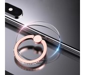 Mobile Phone Finger Ring Holder Telephone Cellular Support Accessories 360 Transparent Grip For Iphone Sangsung Xiaomi Huawei