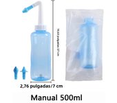 1 Piece Nasal Wash Bottle 300ml Adult And Children Nasal Cavity And Nasal Wash Bottle Physiological Saline Rhinitis Manual