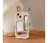 Rabbit Ear Silicone Phone Case for IPhone X XS XR XSmax 6/7/8Plus 14 13 12 11 Pro Promax 15 Pro Max