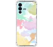 Funda Silicona Antigolpes para Vivo V23 5G diseño Acuarela 11 Dibujos