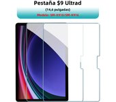2PCS Tempered Glass Screen Protector for Samsung Galaxy Tab A9 S7 Fe S9 Fe+ Plus 12.4 S8 S10 Ultra S6 Lite A8 Tablet Film