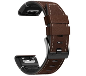 QuickFit 26 22mm Leather Silicone Watch Strap For Epix Gen 2 Smartwatch Band For Garmin Fenix 6X 6 7X 7 Pro 5X 5 Plus Bracelets