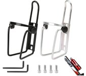 Soporte Botella Agua Bicicleta, 2 Piezas Soporte Botella Aleación Aluminio, Soporte Ligero Botella Bicicleta, Soporte Universal Botella Bicicleta, para Bicicletas de Carretera, Montaña y para Niños