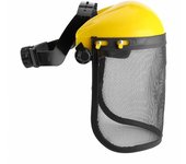 Casco protector, casco de seguridad con visera de malla completa para desbrozadora forestal Protección forestal