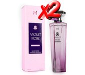 2 UNIDADES Violet Rose Eau de Parfum pour femme 100ml Montage Brands Fragancia inspirada en otros perfumes Perfume Mujer