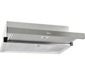 Teka CNL 6815 PLUS - Campana Extractora 60 cm, Extractor Cocina Extensible, con 5 Velocidades, Color Acero Inoxidable