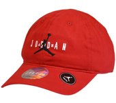Gorra Jordan Jan Curve Brim Rojo Niños 4 A 7 Años 8A0569-R78