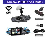 4*1080P Car DVR 4 Camera Video Recorder WIFI GPS 360 Dash Cam Front left right Rear View camera 24H Hardware Kit Car Assecories
