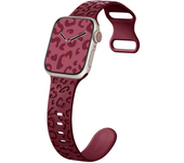 Strap For Apple Watch Band 44mm 42mm 41mm 40mm 45mm 49mm 44mm Floral Engraved Bracelet Correa IWatch Series 9 7 SE 6 8 Ultra 2