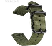 Nylon Watch Strap For Samsung Galaxy Watch 3 Sport Bands for Amazfit GTR GTS for Huawei GT2 Fabric Watchband 18mm 20mm 22mm 24mm