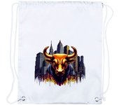 3 MOCHILAS DE CUERDAS toro wall street bolsa mercados inversion Maximus playa piscina picnic excursion personalizada