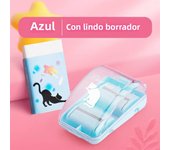 Mini Eraser Crumb Collectors Portable Desktop Vacuum Cleaner With Cute Eraser Manual Desktop Sweeper Students Gift School Office