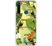 Funda compatible con Xiaomi Redmi Note 8T - Tucanes fondo Verde