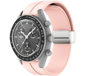 20mm 22mm Strap For Samsung Galaxy watch 6/4/5 pro/classic/gear s3/active 2 Sport Silicone Magnetic Buckle Huawei GT 2 2e 3 band