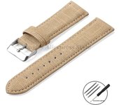Denim Nylon Watchband for Huawei Watch Gt4/Gt3/Gt2 Vintage Leather Strap 10/12/14/16/18/20mm/22mm Band for Men Women Accessories