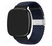 Braided Solo Loop Strap for Fitbit Versa 3 4 Band Adjustable Nylon Sport Watchband Bracelet for Fitbit Sense 2 Bands Watchband