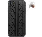 Tumundosmartphone Funda Gel Tpu para Iphone SE 2020 diseño Neumatico Dibujos