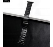 URVOI Full Titanium band for Apple Watch Ultra 2 link bracelet Series 10 9 8 7 6 SE buckle strap for iWatch 49mm adjust tool