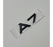 3D ABS Chrome Black TFSI Logo TDI Emblem Letters Car Trunk Badge For Audi A3 A4 A1 A7 Q3 Q5 A5 A6 TFSI TDI Sticker Accessories