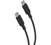 Muvit for change cable tipo c a tipo c 3a 1,2m negro