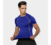 Camisetas para hombre, camiseta de compresión, Rashguard, boxeo, camisetas de manga corta para hombre, gimnasio, entrenamiento físico, deporte, Jiu Jitsu