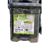 Cubo de Basura Duo Ecologic de 46L de bgspazio: Separador Interior, Ideal para la Separación de Residuos