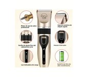 1Set USB Charging Pet Grooming Electric Tool Trimmer Dog Hair Pusher Cat Hair Clipper, Dog and Cat Hairdressing Machine Pet Gift