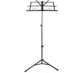ROCKSTAR MUSIC Atril Partituras Profesional Pupitre Plegable y Portátil MS01F con bolsa transporte, altura ajustable Ligero y Compacto para Desplazamientos