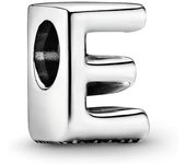 Charm de plata de ley 925 con letra de PANDORA，Incluye Caja Original