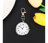 Pocket Watches Nurse Pocket Watch Keychain Fob Clock with Battery Doctor Medical Vintage Watch Gift