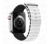 Ocean silicone strap for Apple Watch Ultra2 49mm 45mm 40mm 44mm 41mm sport bracelet for apple watch bands serie 9 8 7 6 5 4 3 SE