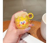 Round-edged puppy For Apple Bluetooth AirPods Pro 2nd Protective Case Transparent soft case For Airpods 4 Generation With Keych