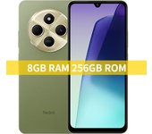 Teléfono Móvil Xiaomi Redmi 14C Smartphone, con cargador,Sin NFC,8GB RAM, 256GB Almacenamiento, Cámara Cuádruple, Pantalla de 6,43 Pulgadas ,Batería potente de 5160mAh, Cámara IA 50MP