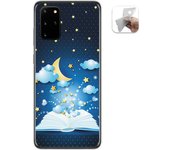 Tumundosmartphone Funda Gel Tpu para Samsung Galaxy S20+ Plus diseño Libro Cuentos Dibujos
