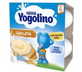 NESTLE YOGOLINO GALLETA  4 ENVASES 100 g