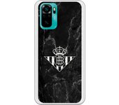Funda original compatible con Xiaomi Redmi Note 10 - Real Betis Balompié Escudo Marmol