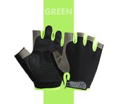 Guantes de Gimnasio para Levantamiento de Pesas Equipo Deportivo Transpirable Antideslizante sin Dedados para Fitness y Cycling para Hombres y Mujeres