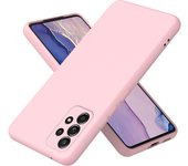 Luxury Original Phone Case for Samsung Galaxy A32 A52 A52S A72 A13 A23 A33 A53 A73 4G 5G Smooth Liquid Silicone Back Cover Case