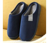 Zapatillas de Casa de Fondo Suave y Grueso para hombre y Mujer, pantuvlas de sweatshirt para el hogar, zapatillas antideslizantes para interiores, Invierno
