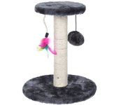 Rascador para Gatos Koopman con Pluma + Bola ø16x30 Cm