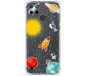 Funda Silicona Antigolpes para Realme C21Y / C25Y diseño Espacio Dibujos