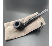 1pcs Black Ebony Wood Vintage Classic Tobacco Pipe Natural Sandalwood Smoke Pipe
