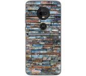 Tumundosmartphone Funda Gel Tpu para Motorola Moto G7 / G7 Plus diseño Ladrillo 05 Dibujos