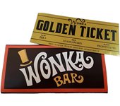 UNIVERSO Tableta de Chocolate Wonka Charlie y la Fábrica de Chocolate - Deliciosa y Mágica